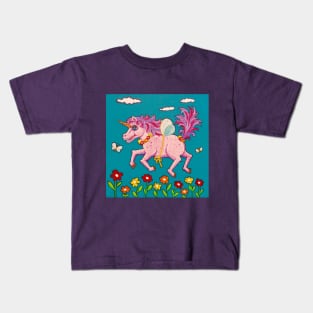 Happy Little Unicorn Kids T-Shirt